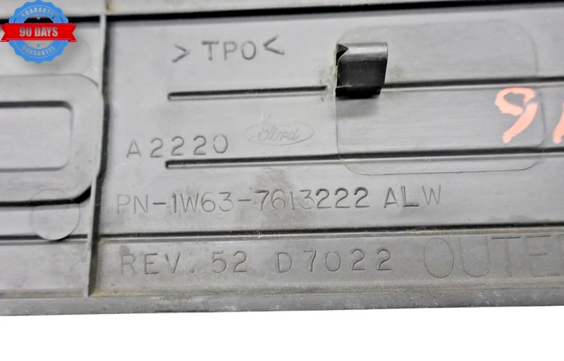 Load image into Gallery viewer, 02-05 Ford Thunderbird Left Side Door Step Sill Scuff Plate 4W637613222AAW Oem
