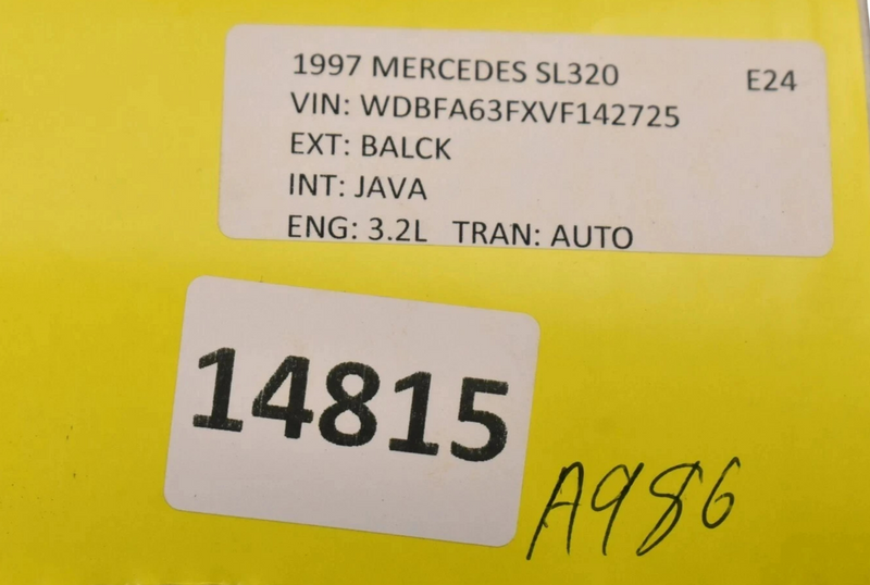 Load image into Gallery viewer, 94-02 Mercedes SL320 600SL Front Right Passenger Side Door Panel Speaker Oem
