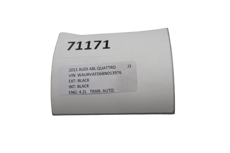 Load image into Gallery viewer, 11-18 Audi A8 A8L Quattro Front Right Passenger Side Door Window Glass Black Oem
