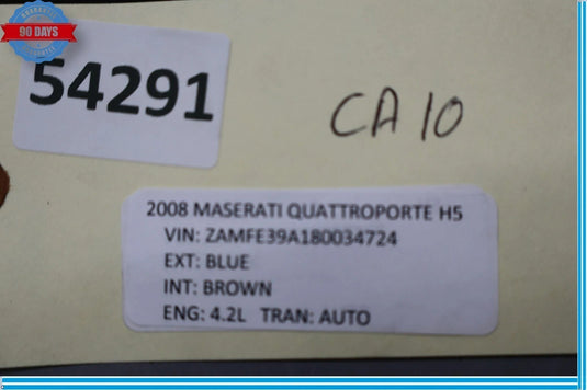 03-19 Maserati Quattroporte M145 Rear Right Side Top Lower Control Arm OEM