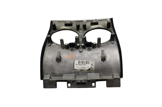 03-10 Bentley Continental GT Rear Center Console A/C Air Vent Trim Black Oem