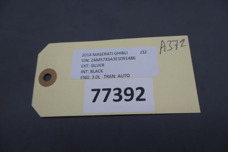 Load image into Gallery viewer, 14-17 Maserati Ghibli Dash Gauge Speedometer Trim Pad Cover Black 6700184890 Oem
