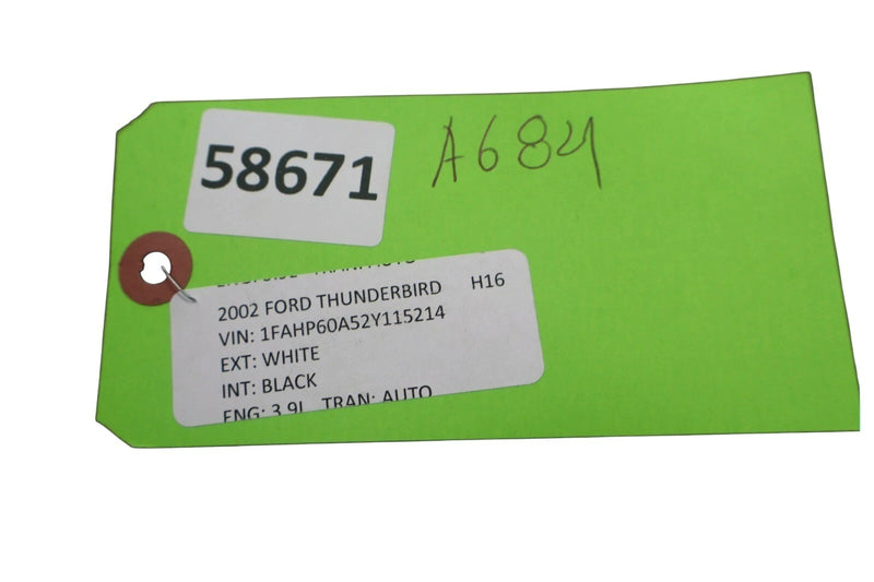 Load image into Gallery viewer, 02-05 Ford Thunderbird Front Right Side A-Pillar Trim Cover 1W63760413 OEM
