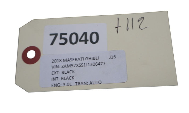 Load image into Gallery viewer, 14-19 Maserati Ghibli Rear Bumper Central Lower Trim Valance 670098371 Oem
