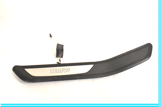 09-15 BMW 750i F01 Rear Left Door Sill Scuff Plate Trim 51478046289 Oem