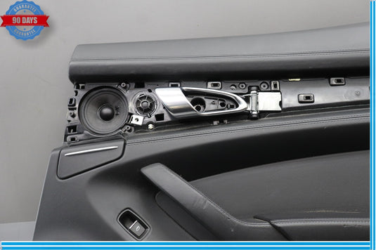 10-16 Porsche Panamera Rear Right Side Interior Door Panel Cover Black Oem