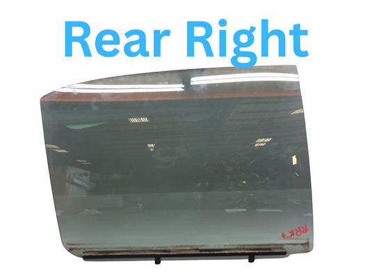 01-06 Lexus LS430 Rear Right Passenger Side Door Window Auto Glass 43R00035 Oem