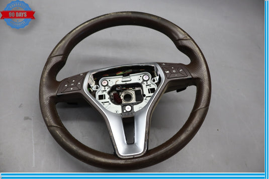 10-13 Mercedes W207 E350 3 Spoke Sport Steering Wheel w/  Paddles Oem