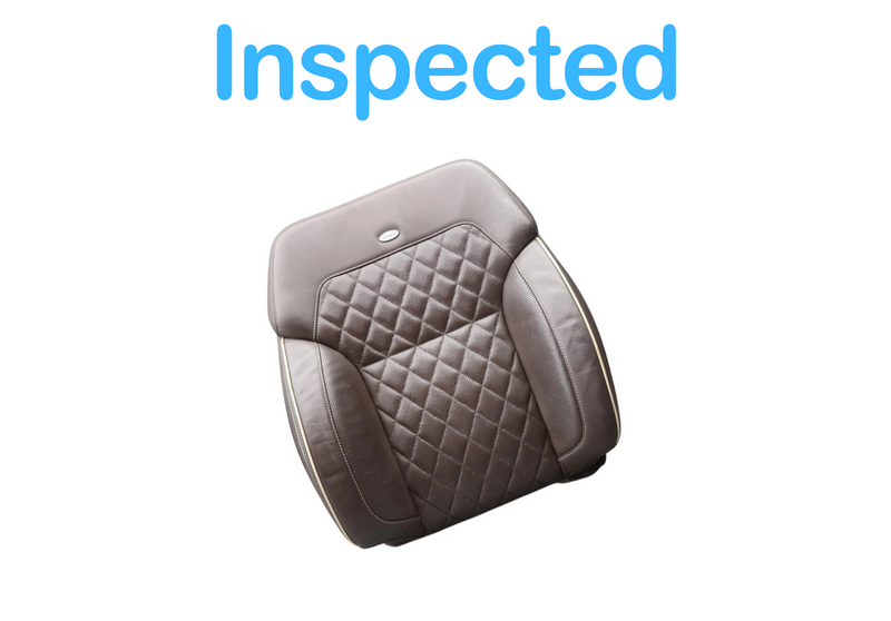 Load image into Gallery viewer, 13-19 Mercedes GL450 GLS550 Front Right Side Top Upper Seat Cushion Brown Oem
