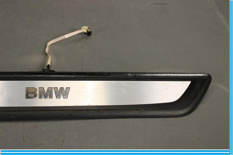 Load image into Gallery viewer, 10-15 BMW 750Li F01 F02 Front Right Side Door Sill Plate Molding Trim Oem
