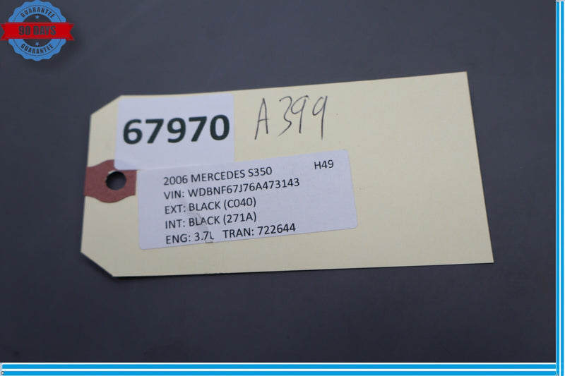 Load image into Gallery viewer, 03-06 Mercedes S350 S600 Rear Right Passenger Side Interior Door Step Trim Oem
