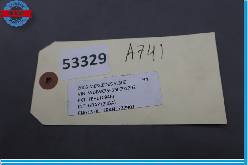 Load image into Gallery viewer, 94-12 Mercedes R230 SL500 Left Upper Hood Air Intake Cowl Grille Mount Oem
