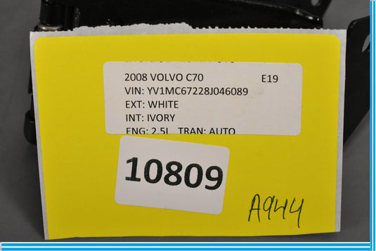 2008 Volvo C70 Right Side Upper C Pillar Hinge Oem