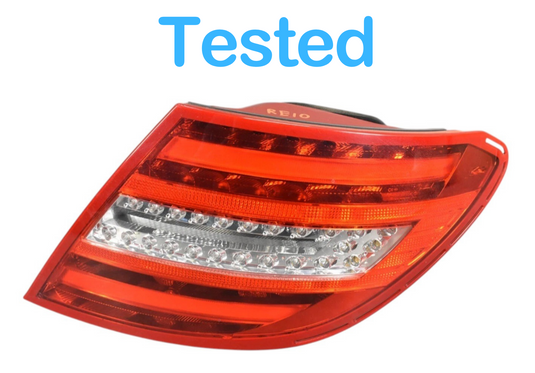 12-14 Mercedes W204 C250 C350 Rear Right Passenger Side Tail Light Lamp Oem