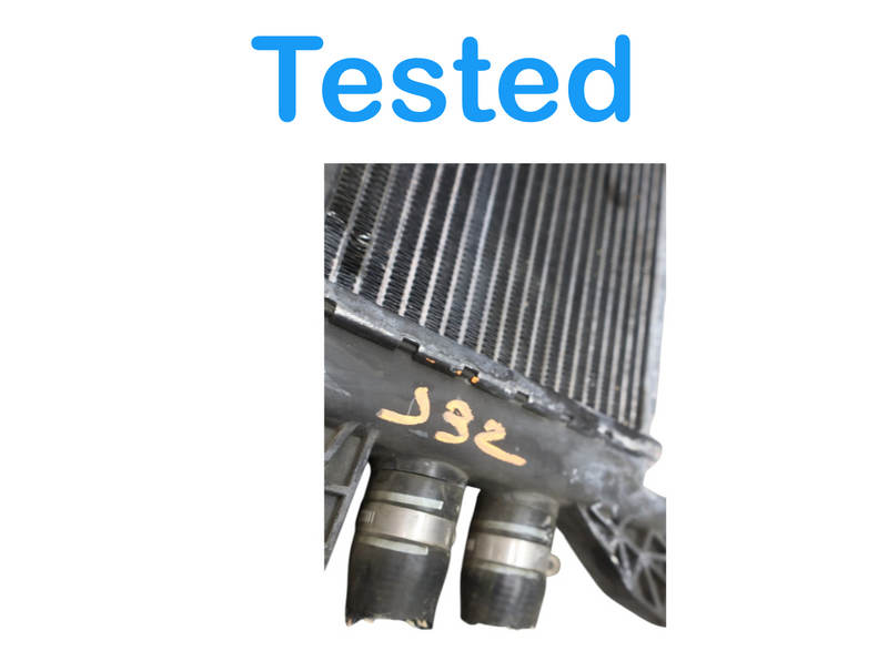 Load image into Gallery viewer, 14-22 Maserati Ghibli M157 Aux Auxiliary Water Cooling Radiator 670003406 Oem
