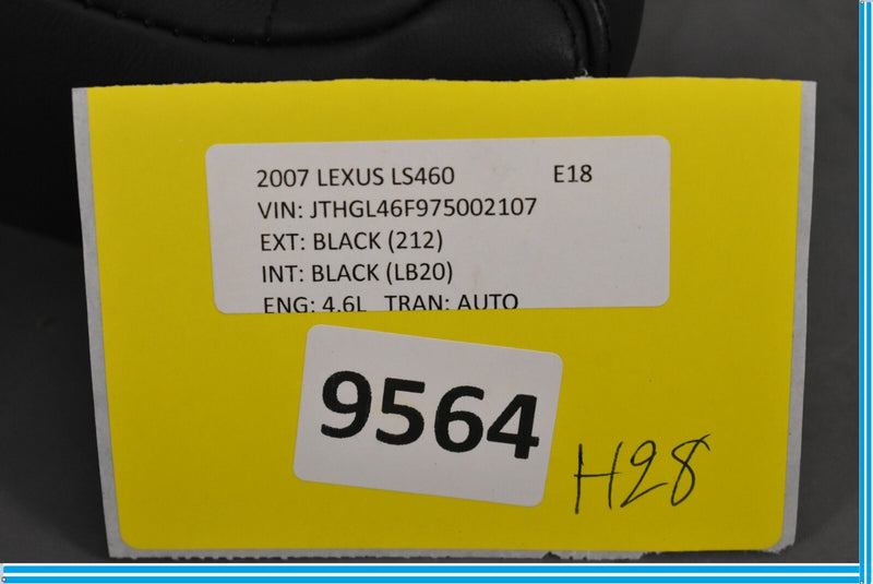 Load image into Gallery viewer, 07-09 Lexus LS460 Rear Right Side Seat Headrest Head Rest Oem
