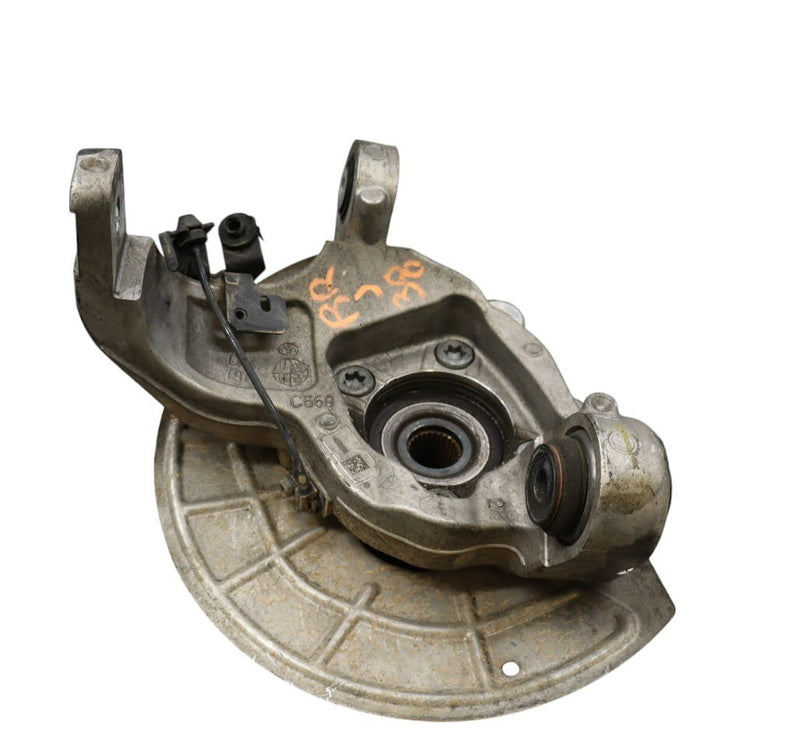 Load image into Gallery viewer, 17-23 Alfa Romeo Giulia 952 Rear Right Side Wheel Spindle Knuckle &amp; Hub Oem
