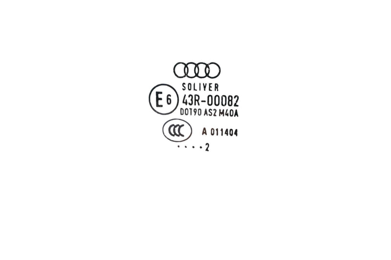 Load image into Gallery viewer, 12-18 Audi A7 Quattro S7 Rear Left Driver Side Door Window Auto Glass Oem
