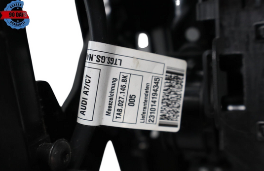 08-20 Audi A6 Quattro Front Right Passenger Lower Seat Track Frame W/ Motor Oem