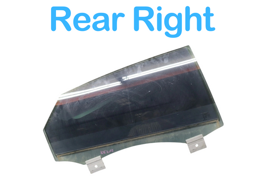 10-19 Jaguar XJL X351 Rear Right Passenger Side Door Window Auto Glass Oem