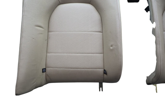 11-17 Mercedes E350 E400 W207 Rear Upper Seat Cushion Back Arm Rest Beige Oem