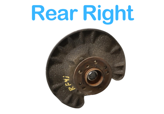 12-19 Mercedes GL450 ML350 Rear Right Passenger Side Spindle Knuckle Hub Oem