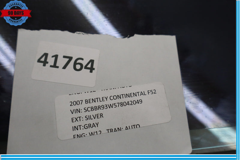 Load image into Gallery viewer, 06-12 Bentley Continental Flying Spur Front Left Side Door Window Glass Oem
