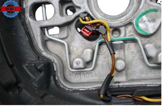 12-15 Audi A6 4 Spoke Steering Wheel W/ Control Switches Black 4G0419091 Oem