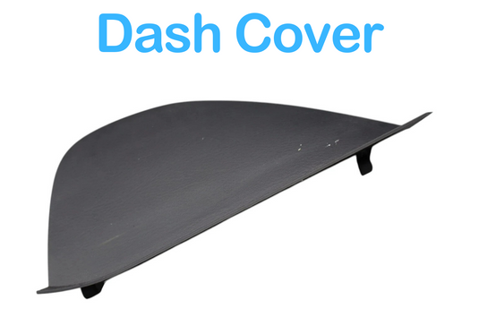02-05 Ford Thunderbird Front Left Dash Panel Cover End Cap Lid Black OEM