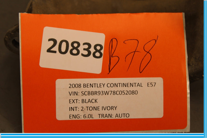 Load image into Gallery viewer, 06-12 Bentley Continental Rear Left Axle Shaft Splash Shield Cover Oem
