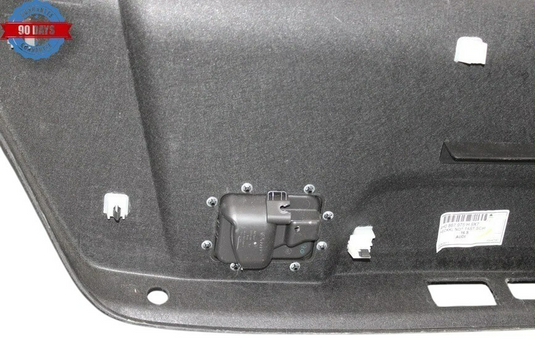 11-14 Audi A8 Quattro Rear Trunk Deck Liner Lid Carpet Cover Panel Trim Oem