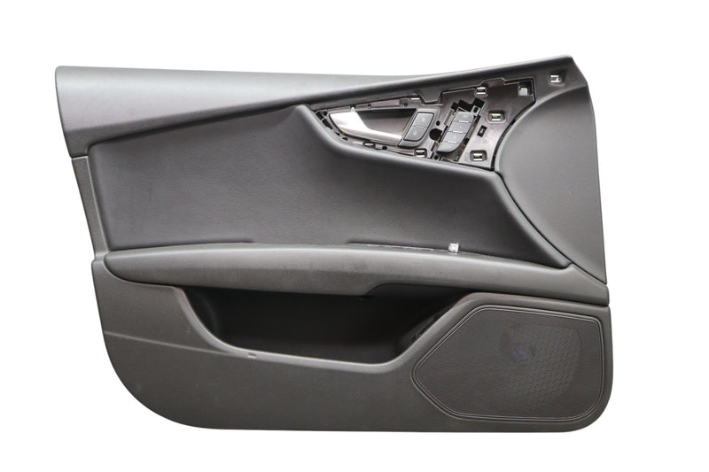 Load image into Gallery viewer, 12-15 Audi A7 Quattro RS7 Front Left Driver Side Interior Door Panel Black Oem
