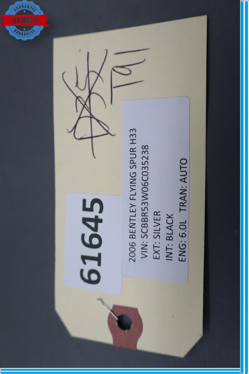 Load image into Gallery viewer, 06-12 Bentley Continental Flying Spur Rear Left Side D Pillar Quarter Trim Oem
