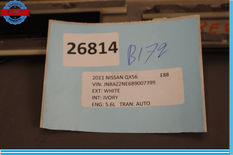 Load image into Gallery viewer, 11-13 Infiniti QX56 Front Right Passenger Side Door Sill Scuff Plate Oem
