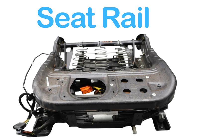 Load image into Gallery viewer, 14-22 Maserati Ghibli M157 Right Side Seat Frame Track Rail W/Motors Oem
