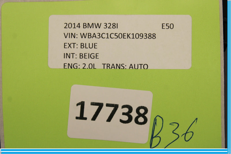 Load image into Gallery viewer, 12-18 BMW 320i 328i F30 Rear Fuse Box Power Distribution Box Oem
