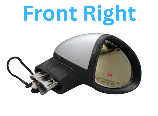 11-14 Porsche Cayenne 958 Front Right Side Rear View Door Mirror 95873153810 Oem