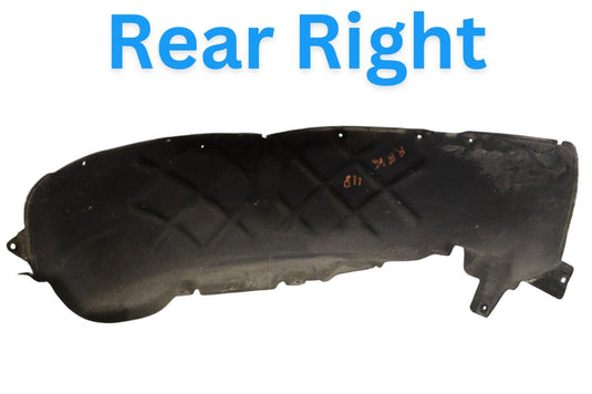 11-18 Porsche Cayenne 958 Rear Right Side Fender Liner Splash Shield Oem