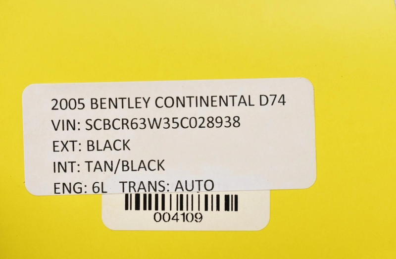 Load image into Gallery viewer, 03-06 Bentley Continental GT Front Right Side Rear Pocket Back Rest Beige Oem
