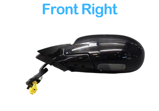 05-08 Maserati Quattroporte Left Driver Side Rear View Mirror Assembly OEM