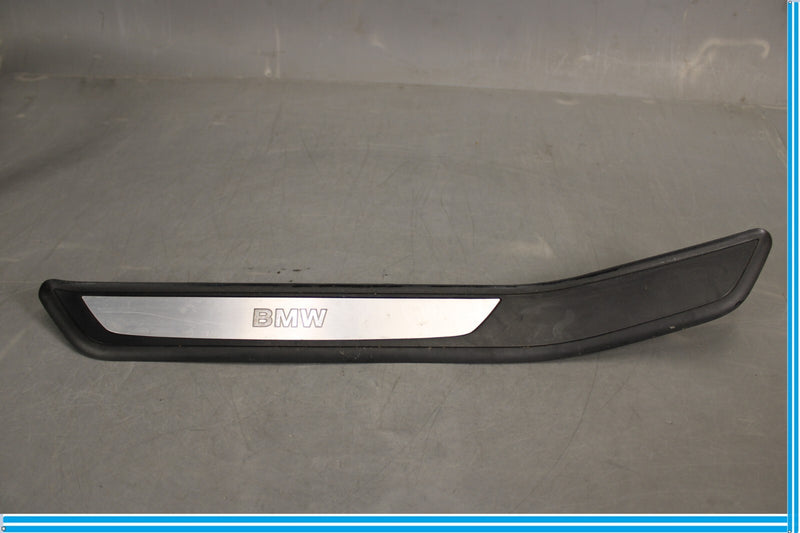 Load image into Gallery viewer, 09-15 BMW 750i 750Li F01 F02 Rear Left Door Sill Scuff Plate Trim 7181013 Oem
