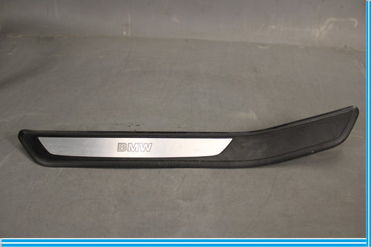 09-15 BMW 750i 750Li F01 F02 Rear Left Door Sill Scuff Plate Trim 7181013 Oem