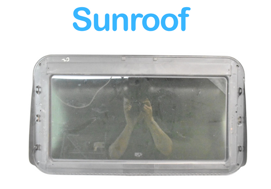 11-18 Porsche Cayenne Top Upper Sunroof Window Glass Panel 95856407100 Oem