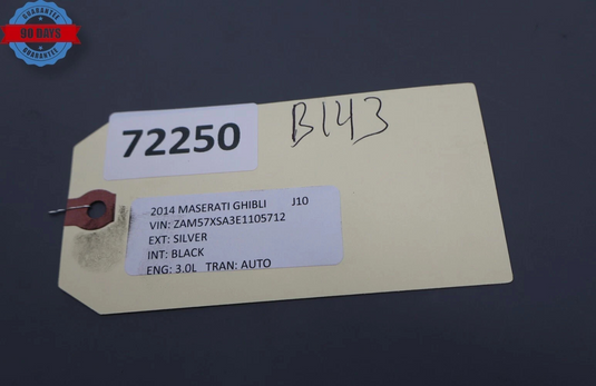 14-20 Maserati Ghibli / Ferrari 488 GTB 3.0L Engine Throttle Body 279575 OEM