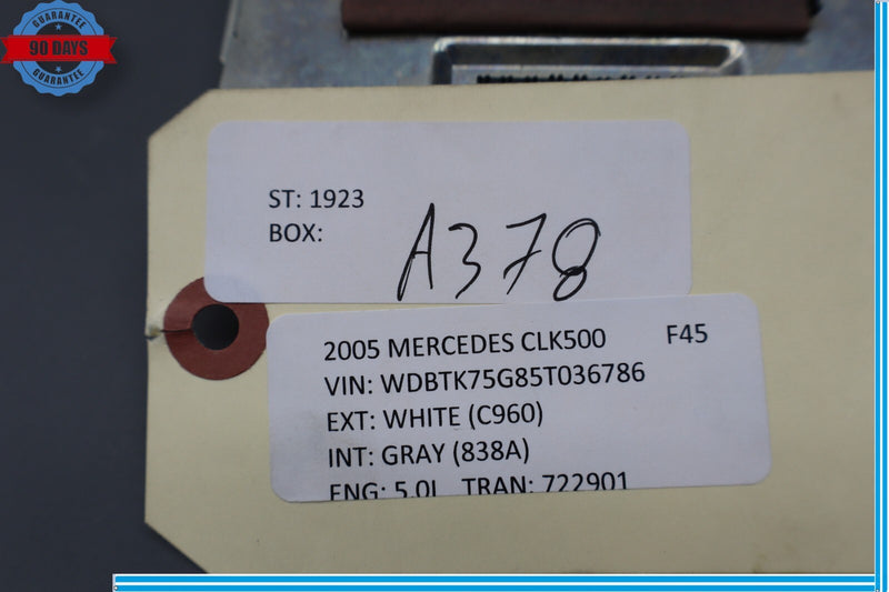 Load image into Gallery viewer, 03-09 Mercedes CLK500 W209 Rear Right Side Telephone GPS Antenna Amplifier Oem
