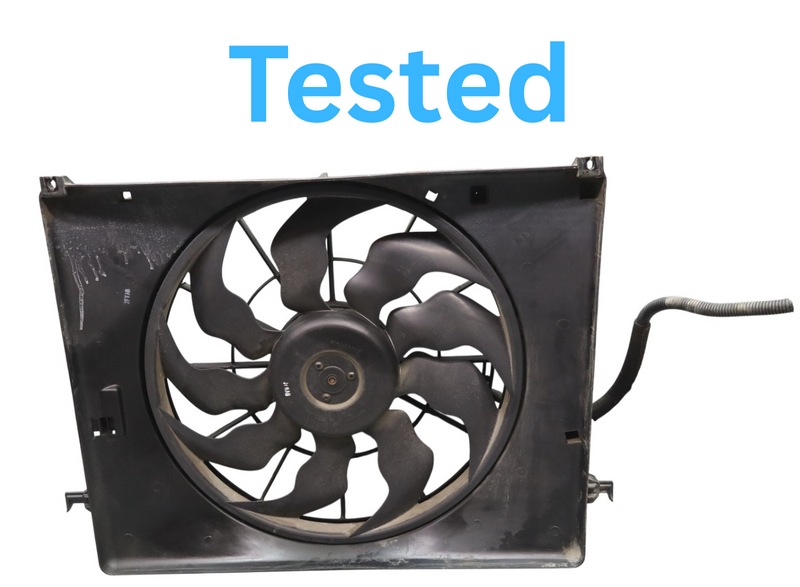Load image into Gallery viewer, 09-16 Hyundai Equus  Engine Motor Cooling Radiator Fan Assembly Oem
