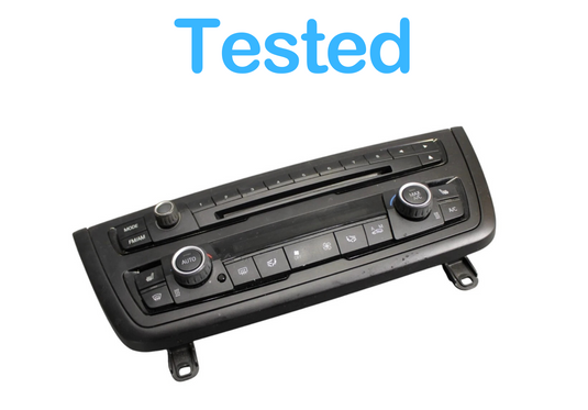 12-18 BMW 328i 335i F30 Dash Radio CD AC Heater Climate Control Switch Panel Oem