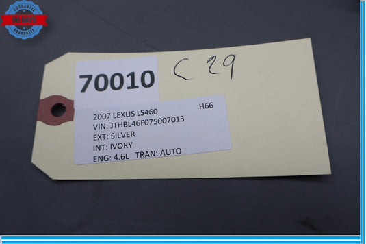 07-09 Lexus LS460 Front Left Driver Side Seat Adjustment Control Switch Oem