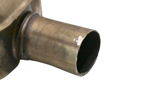 12-17 Audi A6 C7 V6 Rear Left Driver Side Exhaust Muffler w/ Tip 4G0253611 OEM