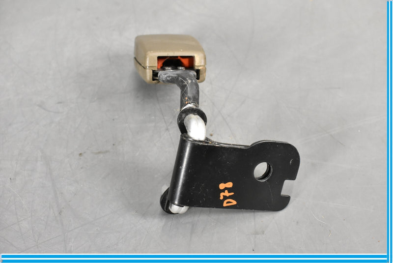 Load image into Gallery viewer, 04-09 Jaguar XJ8 XJR Rear Right Passenger Side Seat Belt Buckle Tan Oem
